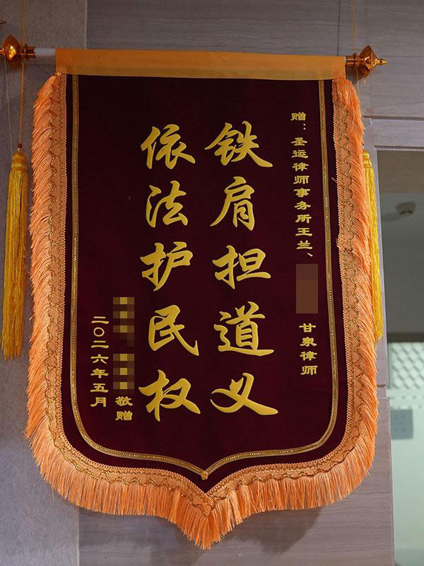 铁肩担道义，依法护民权